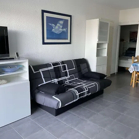 T2 - Terrasse, Piscine, Parking - Fr-1-195-106 شقة Le Barcarès