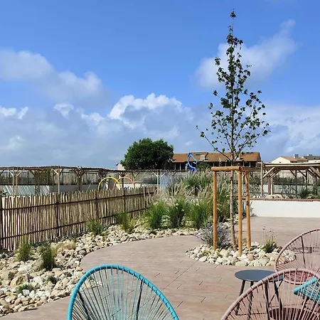 T2 - Terrasse, Piscine, Parking - Fr-1-195-106 Le Barcarès
