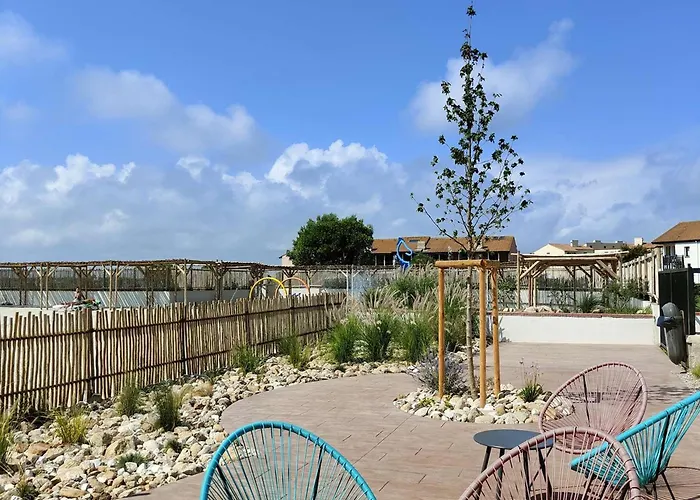 T2 - Terrasse, Piscine, Parking - Fr-1-195-106 Le Barcarès